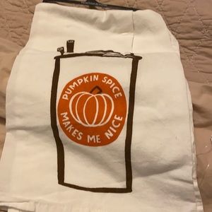 2/$15 Pumpkin Spice Makes Me Nice towel